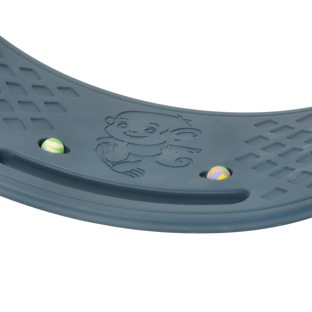 Deska do balansowania bujak dla dzieci 67x29 cm antypoślizgowa niebieska - obrazek 3