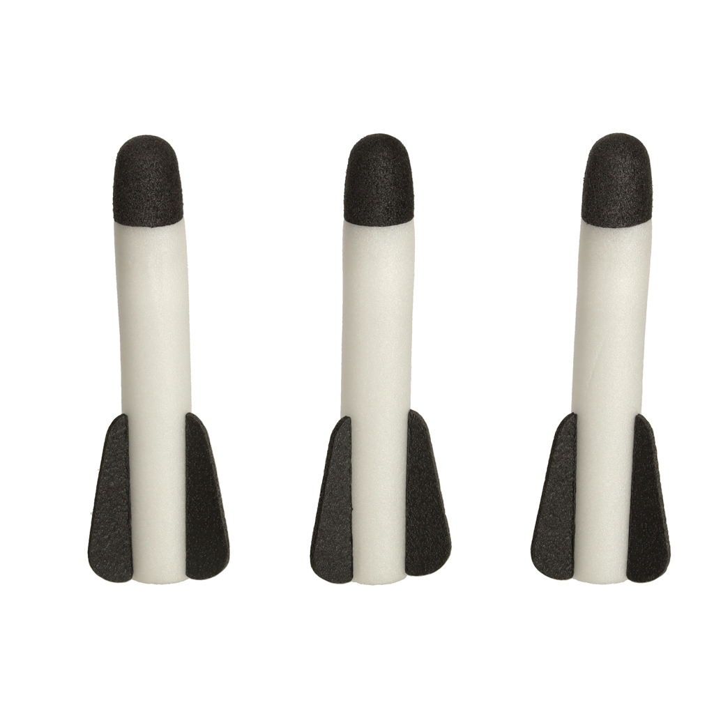 Wyrzutnia rakiet piankowych Power launcher rocket LED rakiety piankowe x3 - obrazek 6