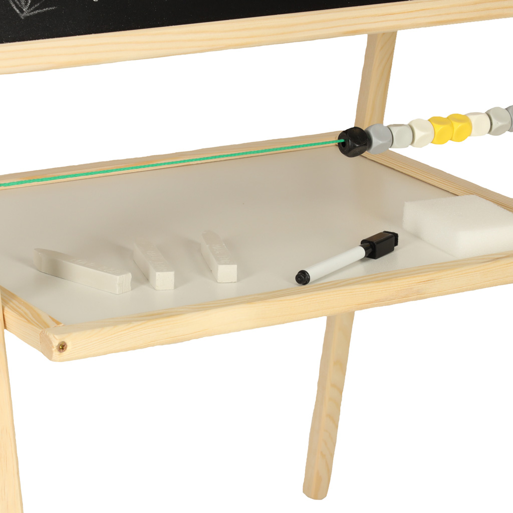 Tablica kredowa magnetyczna liczydło 37 x 48 x 90 cm - obrazek 4