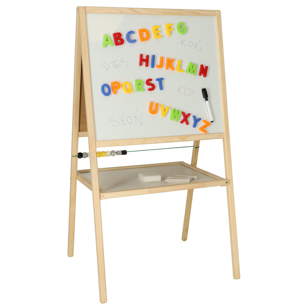 Tablica kredowa magnetyczna liczydło 37 x 48 x 90 cm - obrazek 5