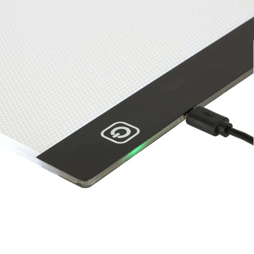 Deska kreślarska tablica tablet graficzny kalka do rysowania podświetlana LED A4 - obrazek 8