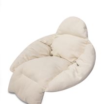 Poduszka LULILO na huśtawkę wiszącą bocianie gniazdo XXL ecru