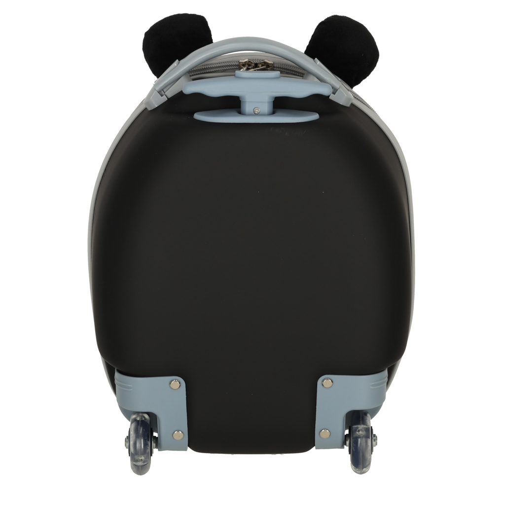 Walizka podróżna dla dzieci bagaż podręczny na kółkach pingwin - obrazek 4