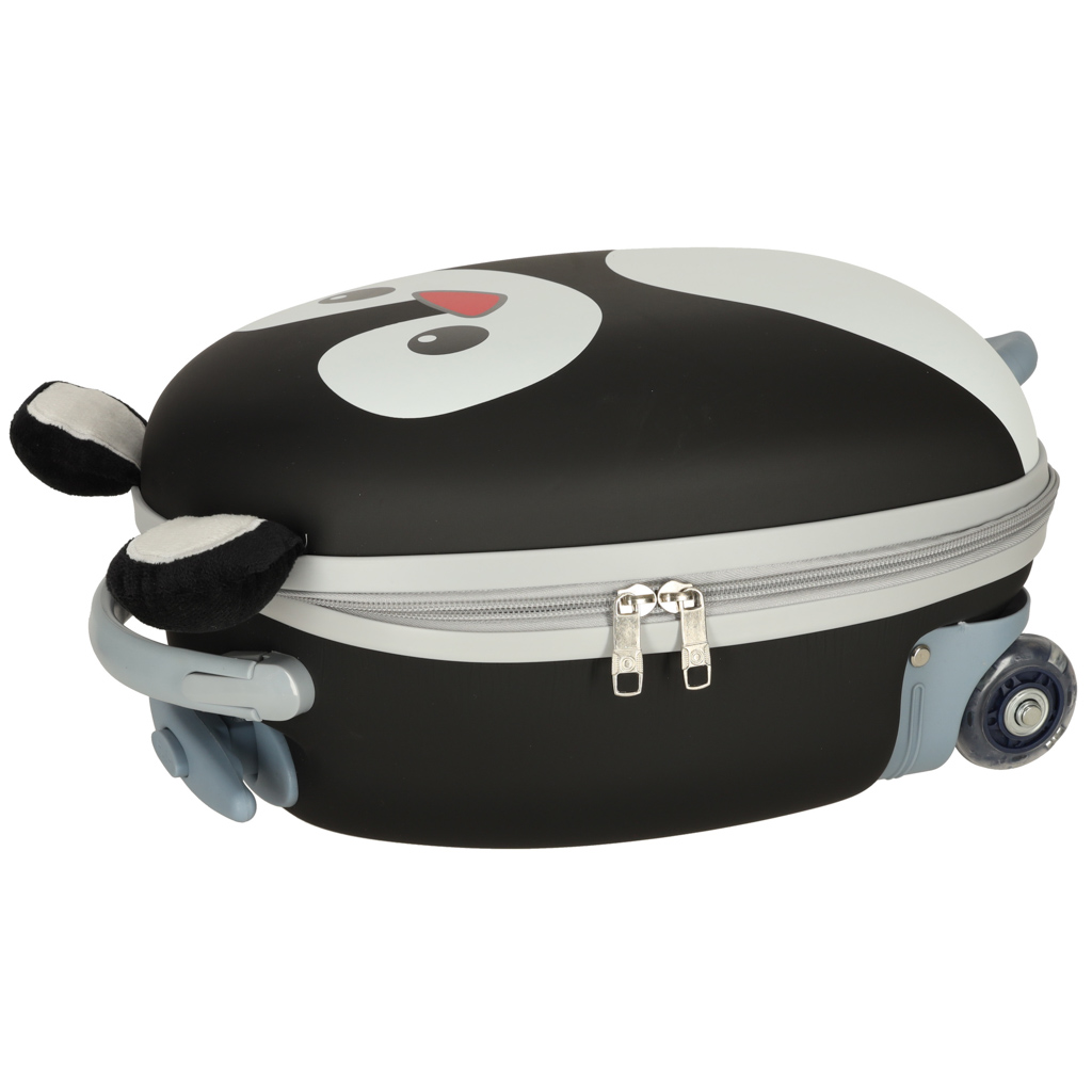 Walizka podróżna dla dzieci bagaż podręczny na kółkach pingwin - obrazek 6