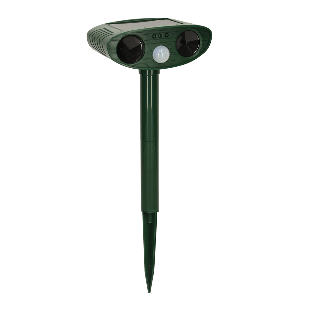 Odstraszacz solarny kretów na gryzonie kuny koty ptaki myszy szczury ultradźwięki czujnik ruchu - obrazek 5