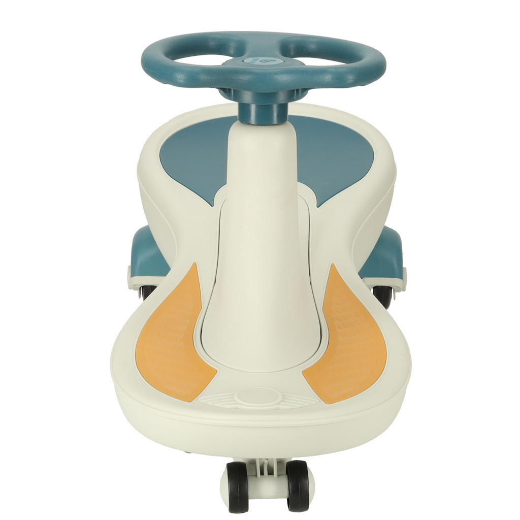 Jeździk grawitacyjny LED Swing Fix S4 świecące koła z muzyką grający 76cm niebiesko-biały max 100kg - obrazek 3