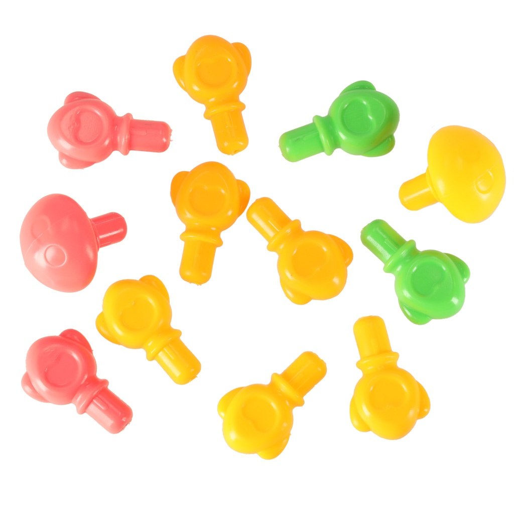 Jeżyk sensoryczny edukacyjny montessori wyjmowane kolce niebieski - obrazek 3