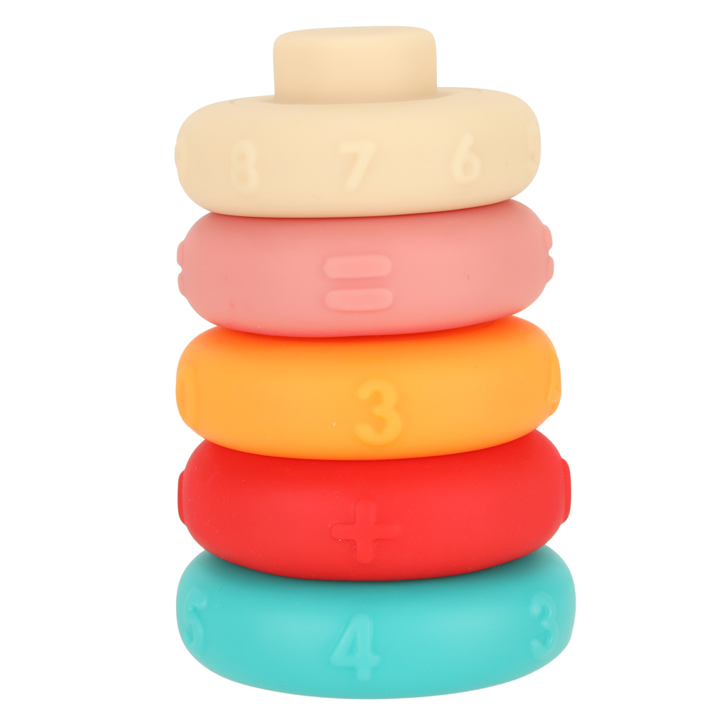 Hipopotam klocki sensoryczne edukacyjne miękkie układanka dopasowywanie - obrazek 4