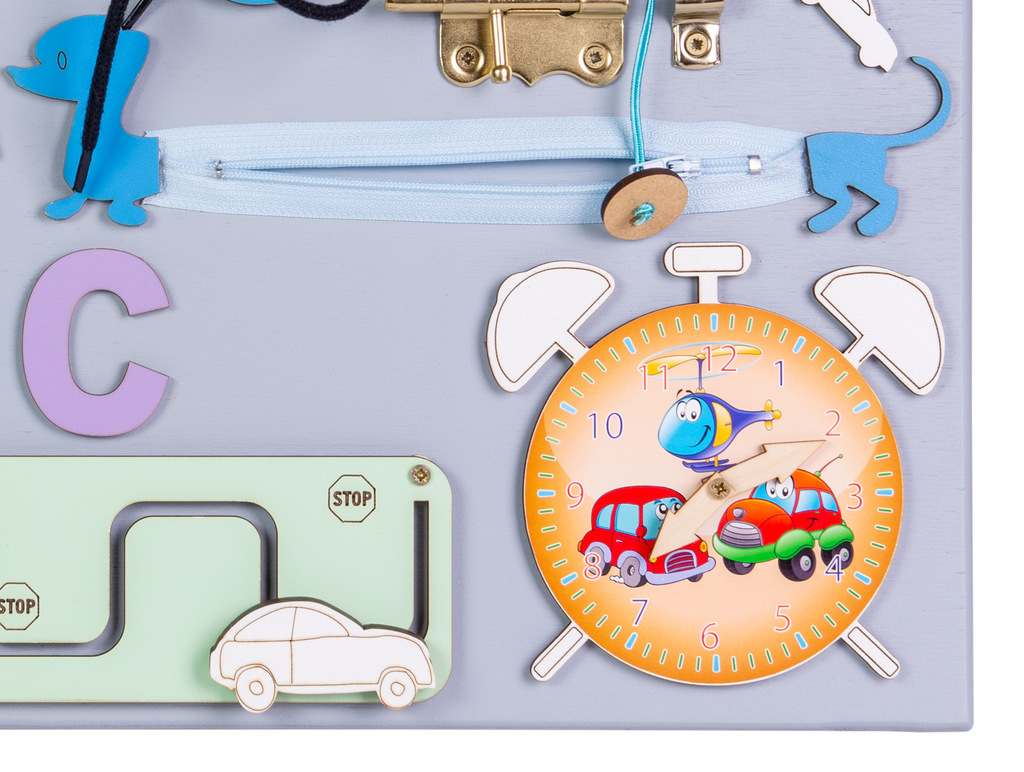 Tablica manipulacyjna drewniana 50 x 37,5 cm - obrazek 5