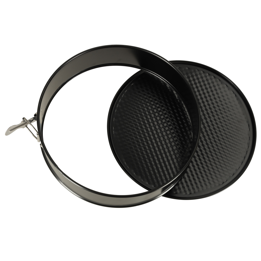 Tortownica forma do pieczenia z odpinanym rantem 24cm czarna - obrazek 6