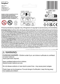 Balon foliowy Miś 55cm x 90cm - obrazek 4