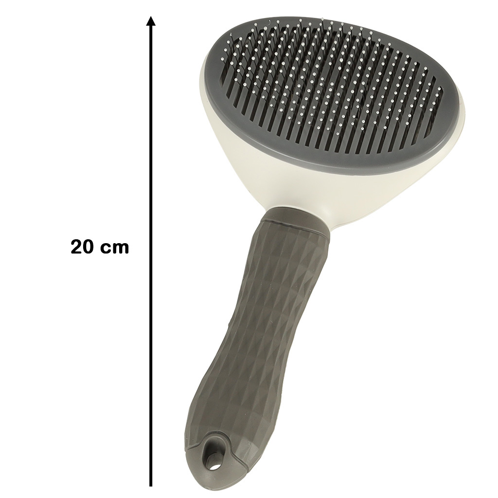 Szczotka samoczyszcząca do sierści psa kota - obrazek 4