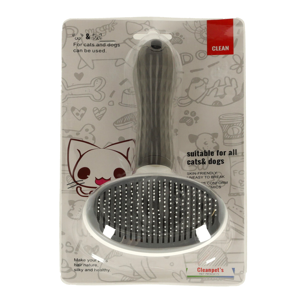 Szczotka samoczyszcząca do sierści psa kota - obrazek 5