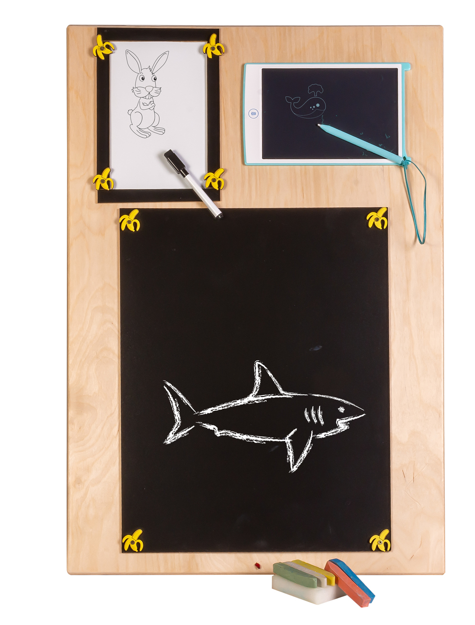 Tablica manipulacyjna drewniana 50 x 75 cm - obrazek 7