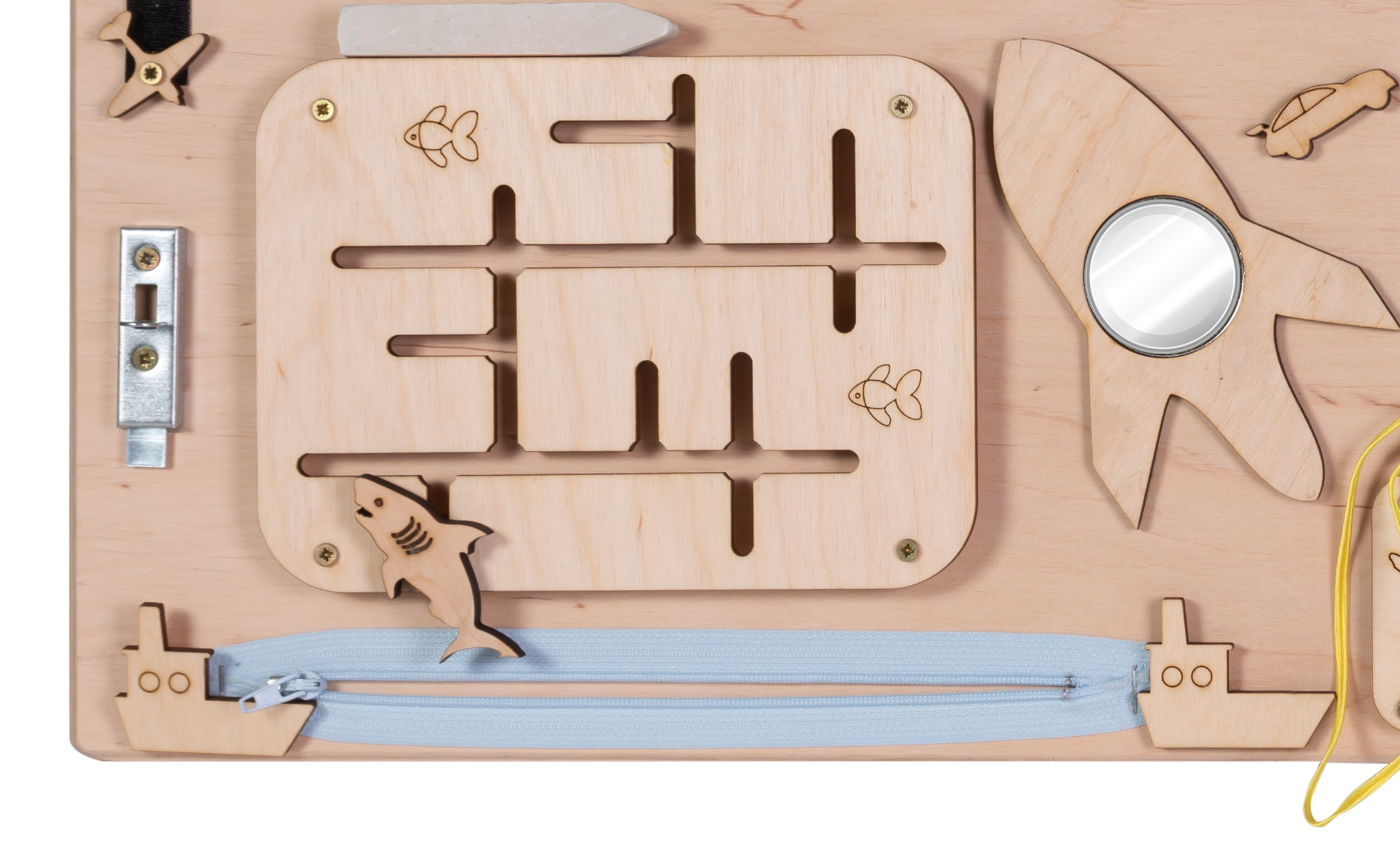 Tablica manipulacyjna drewniana 75 x 50 cm - obrazek 6