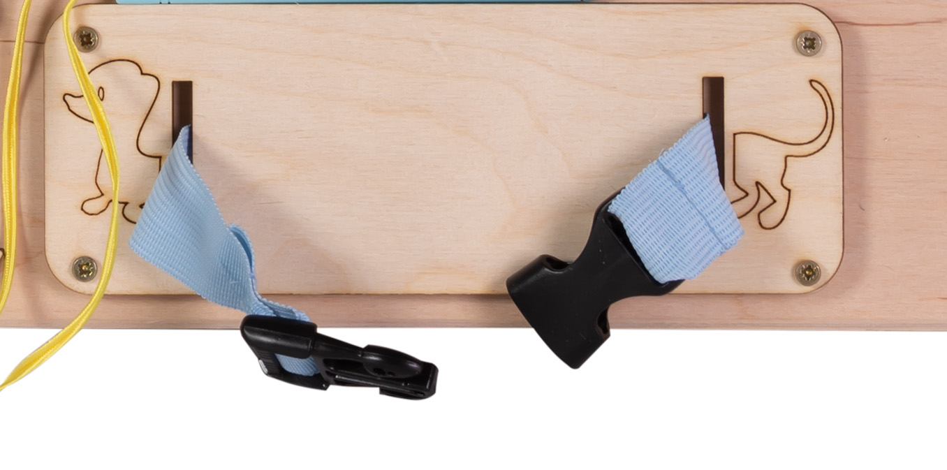 Tablica manipulacyjna drewniana 75 x 50 cm - obrazek 7