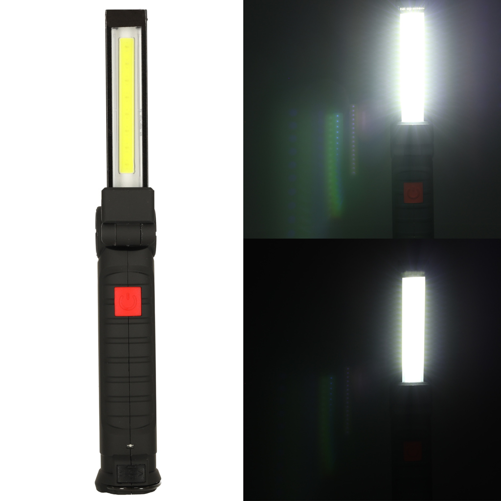 Lampa warsztatowa latarka LED USB 5 trybów składana magnes hak akumulator 1200 mAh 200 lm KAFUWELL