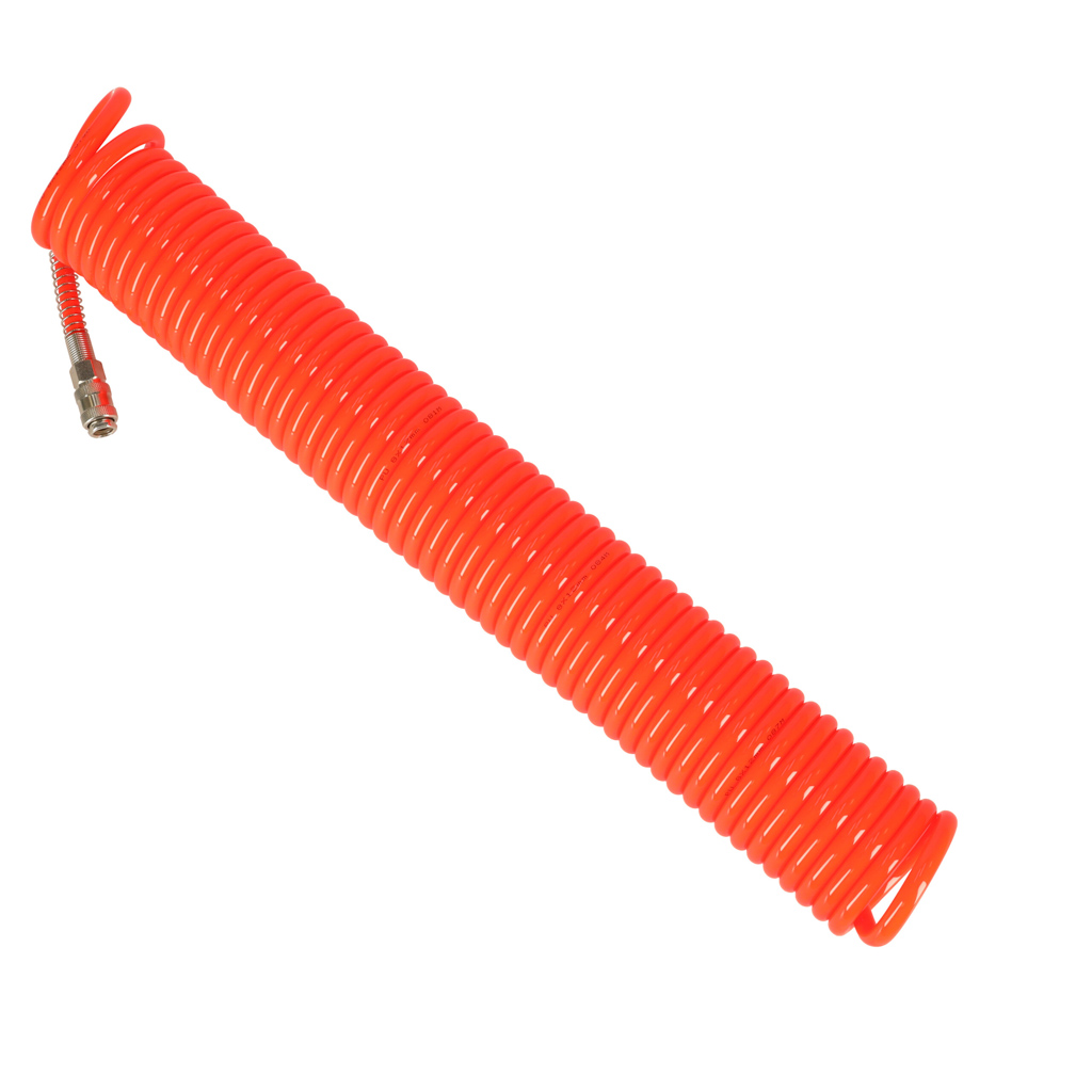 Wąż pneumatyczny spiralny zwijany do kompresora 12mm 15m KAFUWELL - obrazek 3