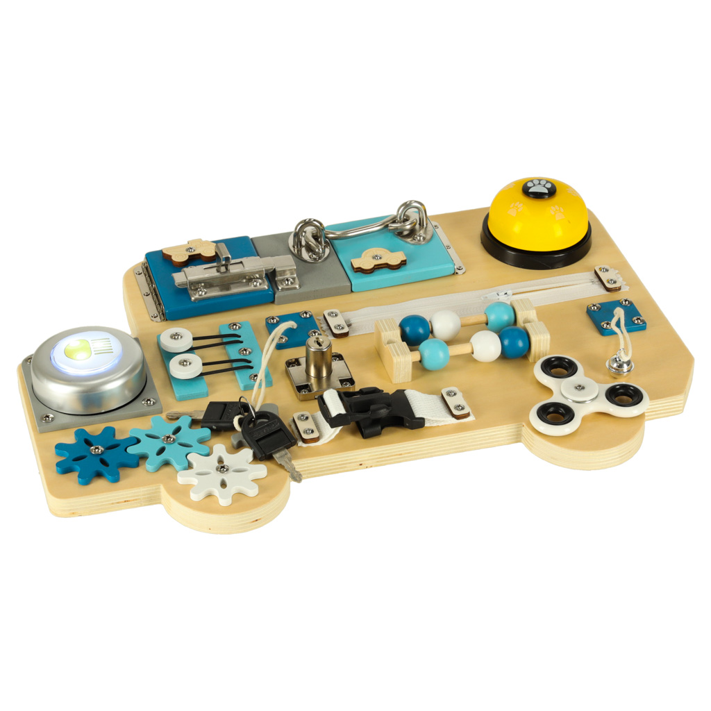 Tablica manipulacyjna sensoryczna LULILO BUSO - obrazek 4