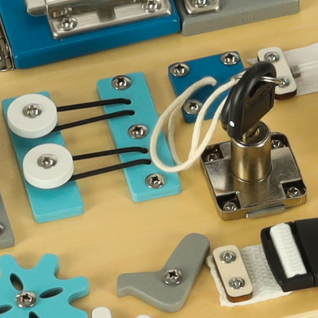 Tablica manipulacyjna sensoryczna LULILO BUSO - obrazek 8