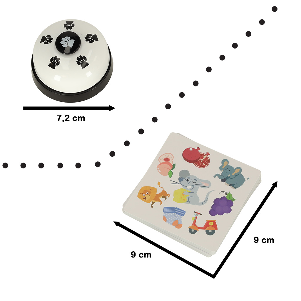 Gra na spostrzegawczość znajdź parę Crazy Flip 54 karty i dzwonek - obrazek 3