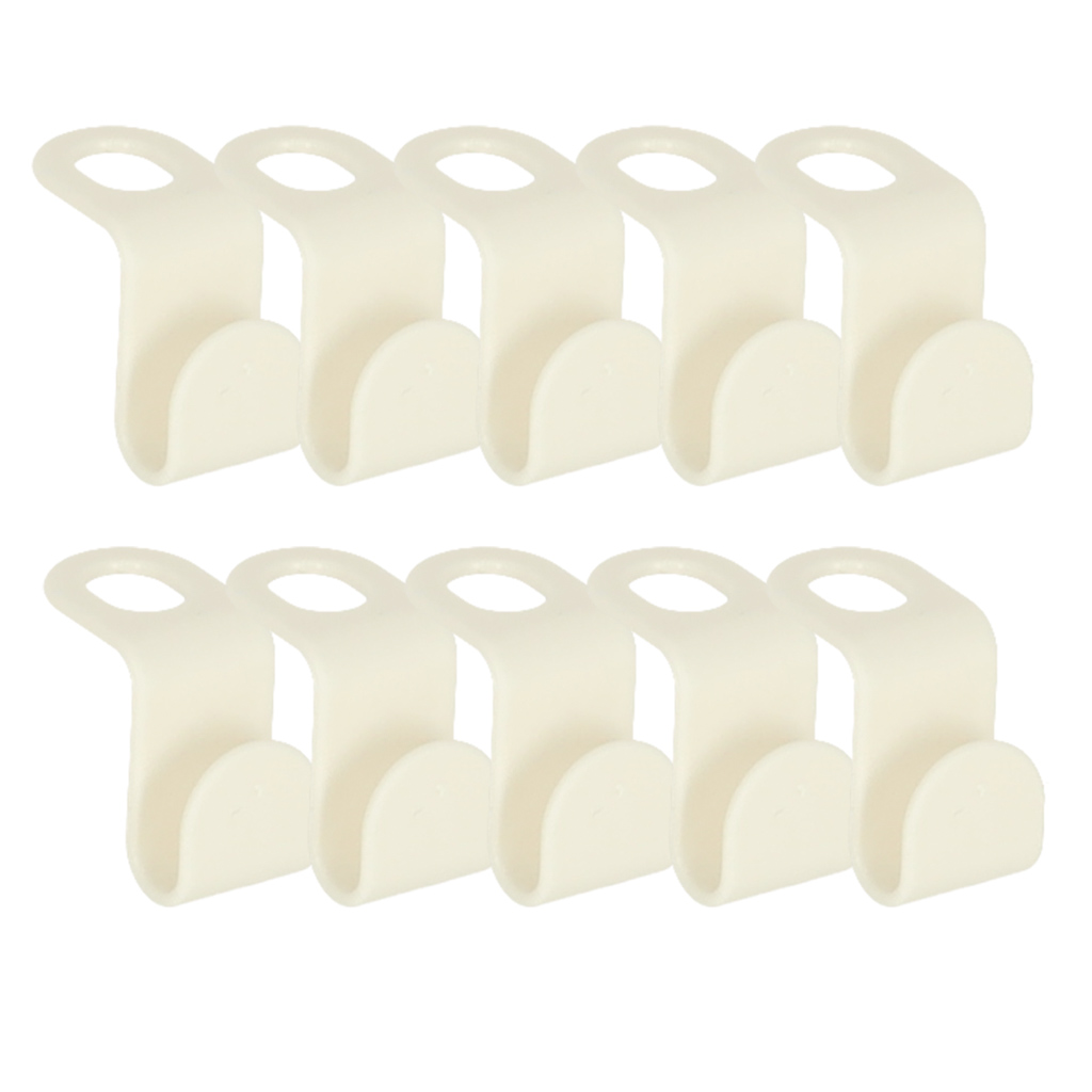 Haki haczyki na wieszaki organizer do szafy 10szt.