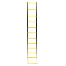 Drabinka koordynacyjna gimnastyczna treningowa do ćwiczeń 6m żółta