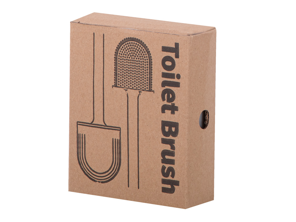 Szczotka silikonowa do WC z pojemnikiem biała - obrazek 8