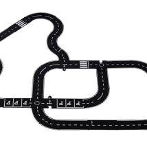 Puzzle kreatywne 2w1 droga jezdnia 40 elementów