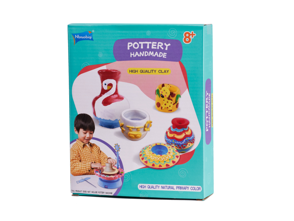 Glina rzeźbiarska masa do modelowania zapas do koła garncarskiego 1200g - obrazek 4