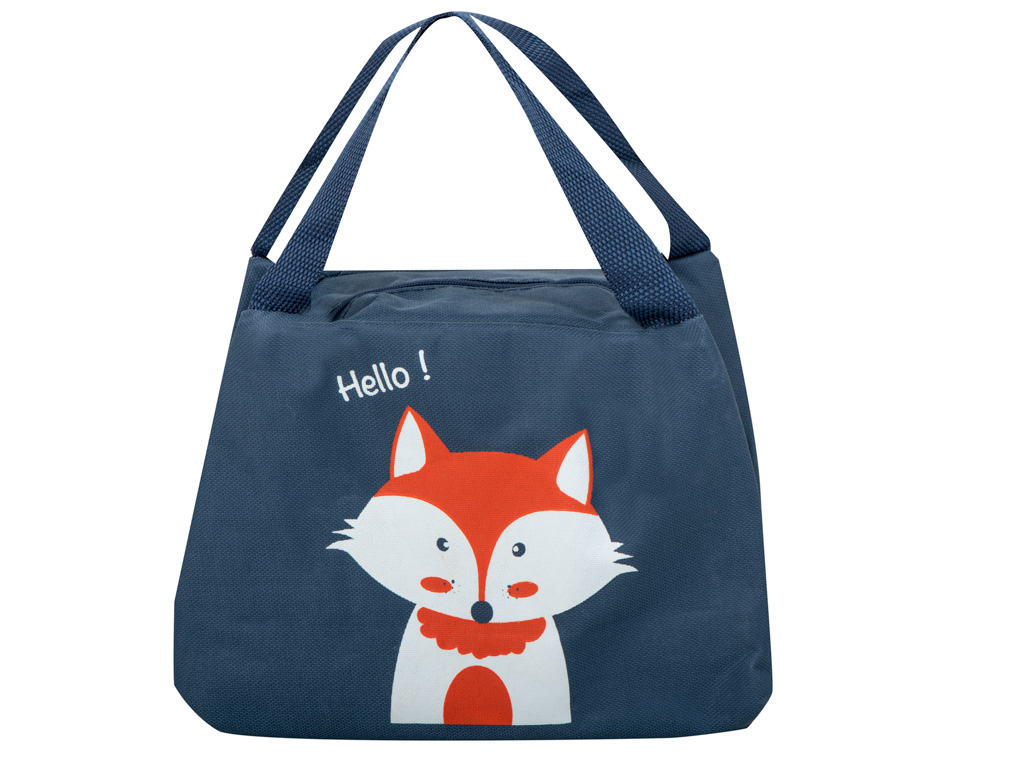 Torba termiczna na lunch jedzenie śniadaniowa izolacyjna lis pomarańczowy - obrazek 7