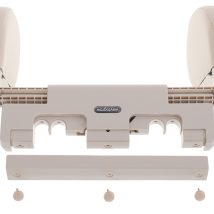 Zagłówek samochodowy poduszka podróżna oparcie na głowę szyje do samochodu regulowane beżowy