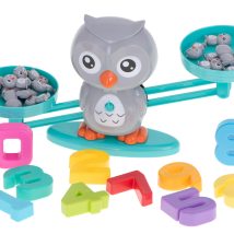 Waga szalkowa edukacyjna nauka liczenia sowa duża