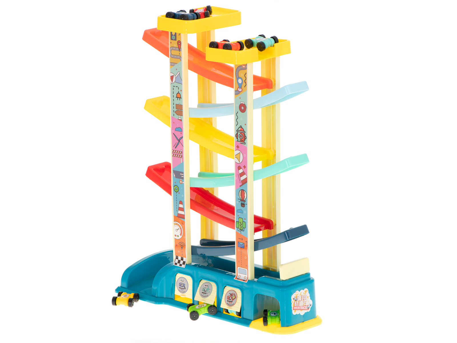 Tor samochodowy zjeżdzalnia garaż + 8 aut - obrazek 5