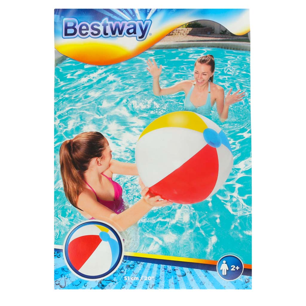 Piłka plażowa BESTWAY 31021 31cm - obrazek 7