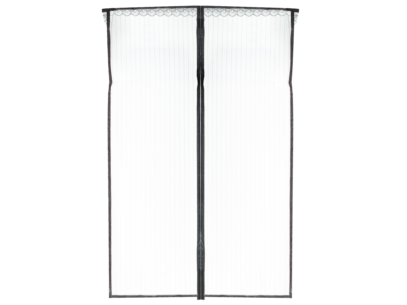 Moskitiera siatka magnetyczna na drzwi 110x220cm CZARNA - obrazek 5