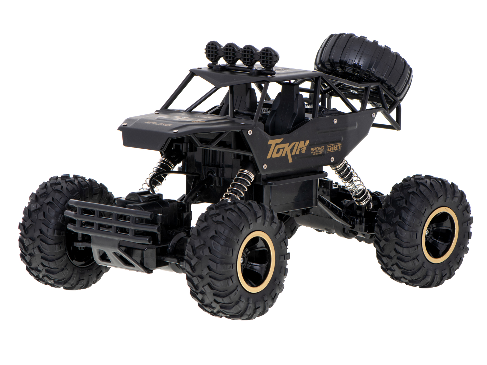 Samochód zdalnie sterowany na pilota RC Rock Crawler 1:12 4WD METAL czarny - obrazek 4