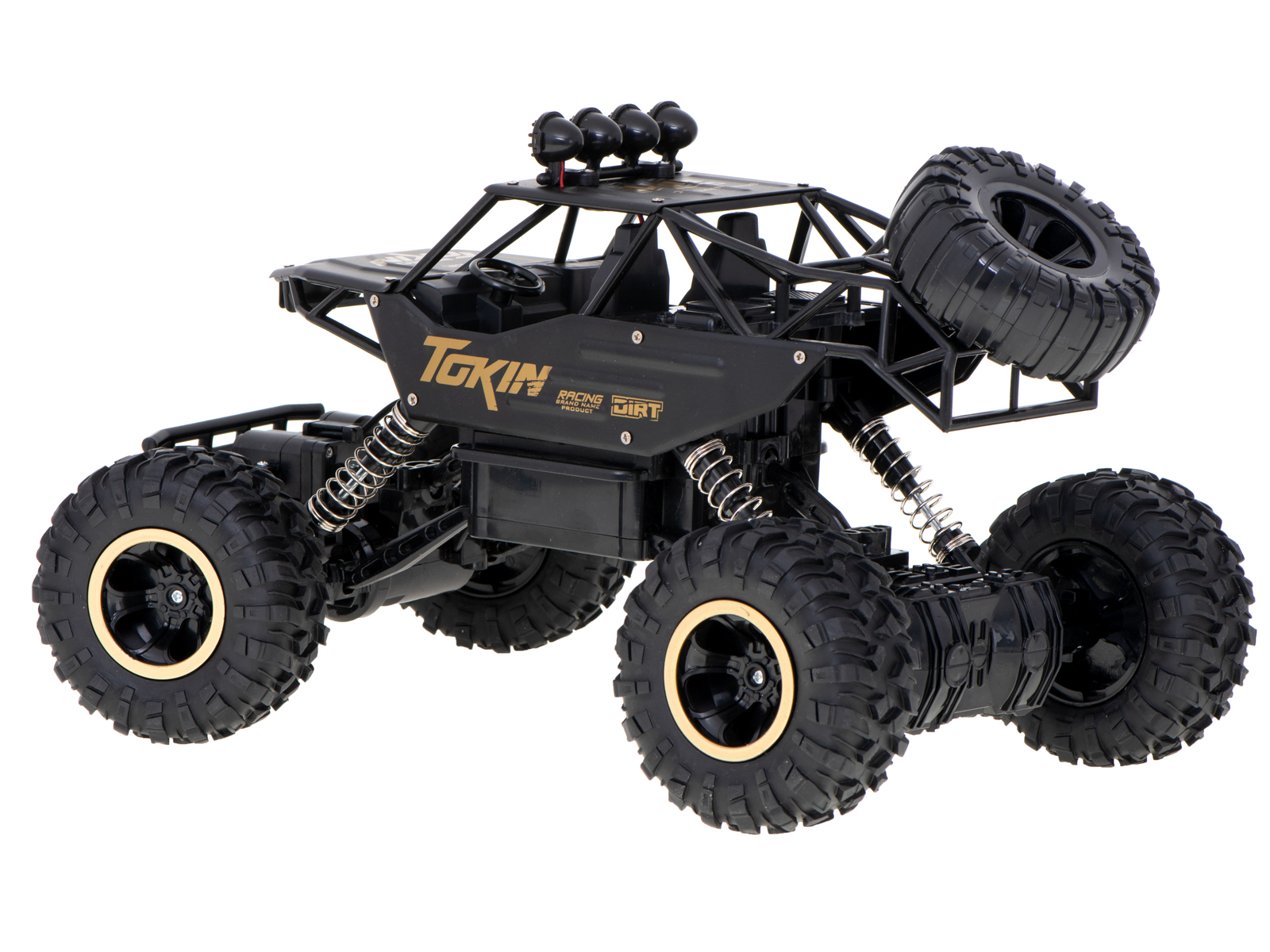 Samochód zdalnie sterowany na pilota RC Rock Crawler 1:12 4WD METAL czarny - obrazek 6
