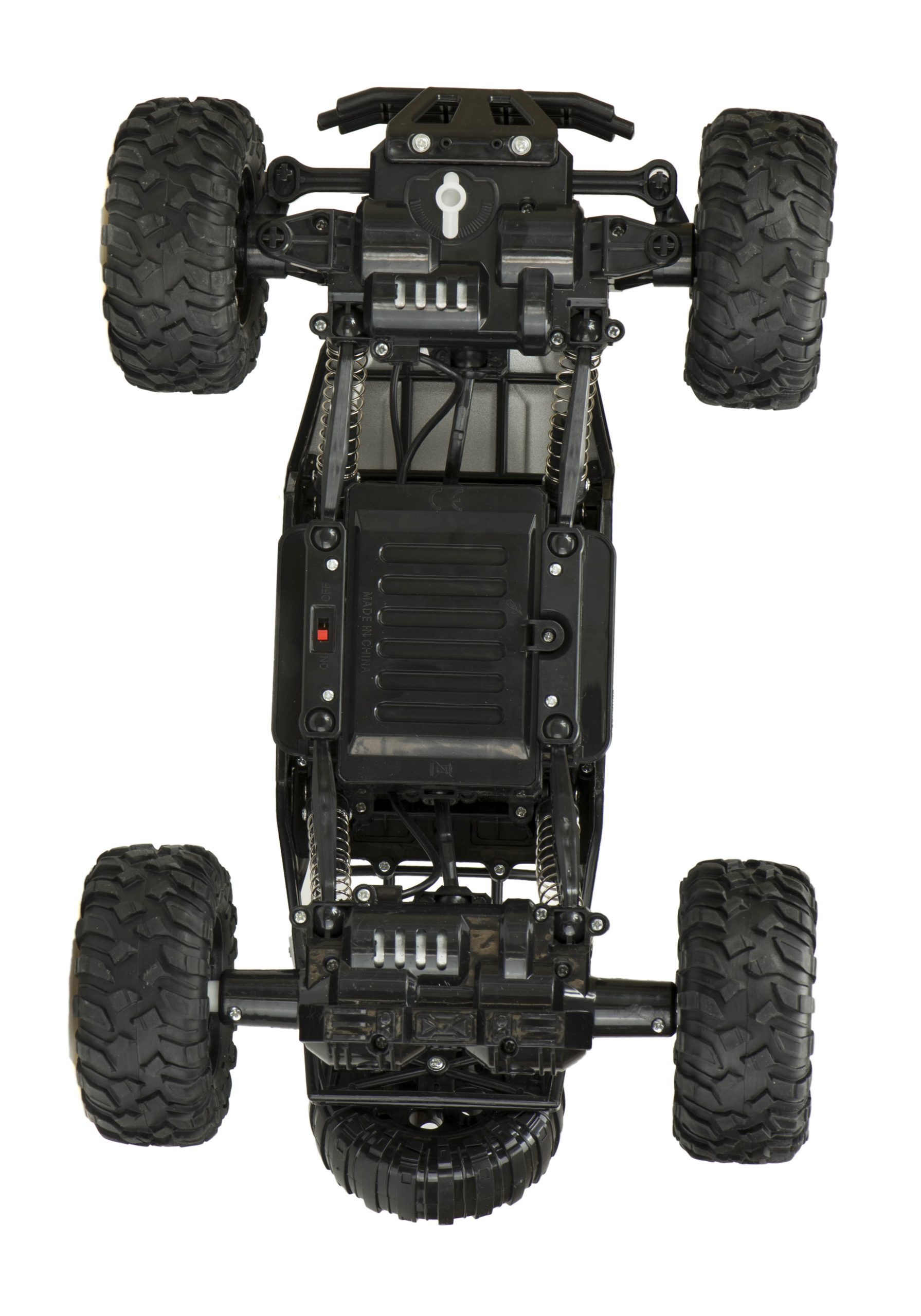Samochód zdalnie sterowany na pilota RC Rock Crawler 1:12 4WD METAL srebrny - obrazek 7
