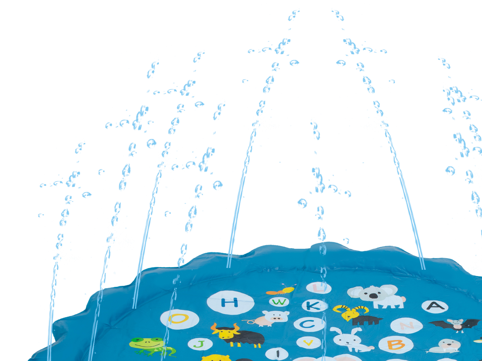 Mata wodna zraszacz fontanna kurtyna wodna brodzik 170cm - obrazek 4