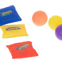 Rzut do celu woreczkami rzutki gra zręcznościowa