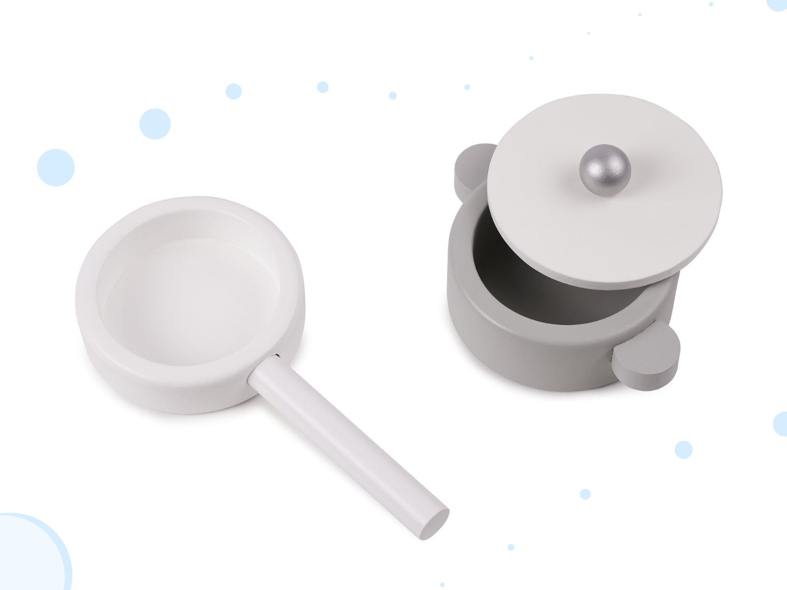 Kuchnia dla dzieci drewniana MDF MODERN CLASSIC akcesoria 82cm - obrazek 7