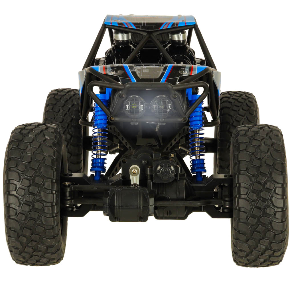 Samochód zdalnie sterowany na pilota RC Crawler Climbing Car 1:10 4WD 48cm niebieski - obrazek 7