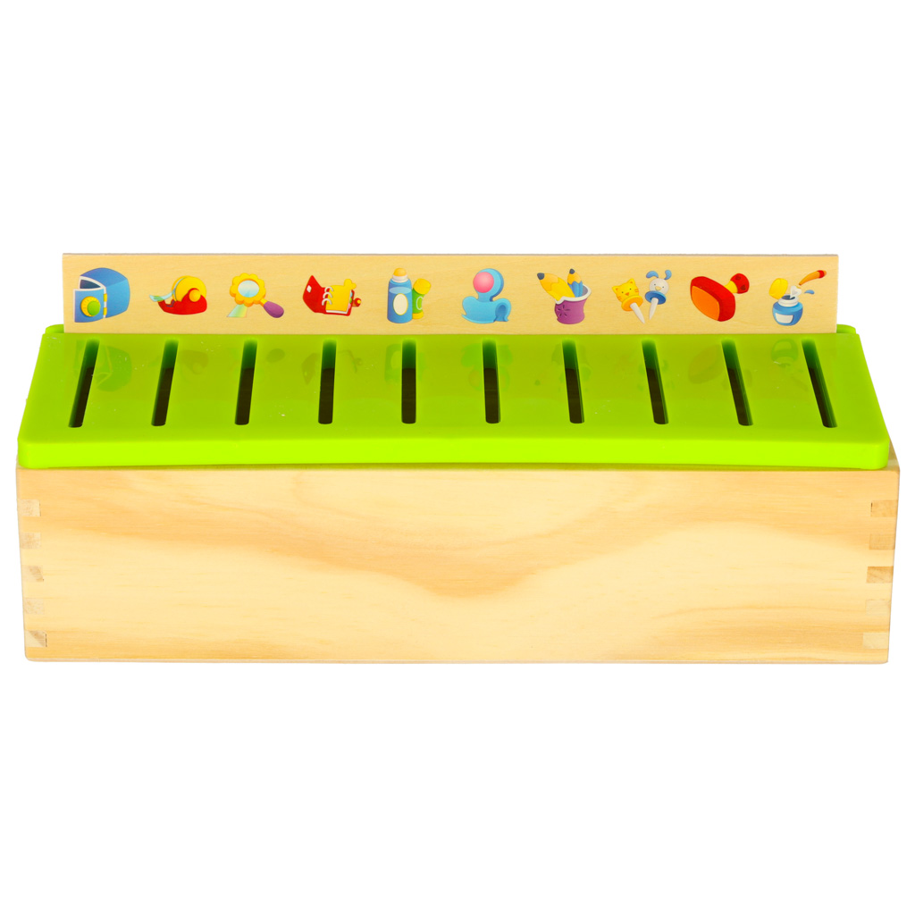 Sorter drewniany układanka logiczna dopasuj obrazki - obrazek 5