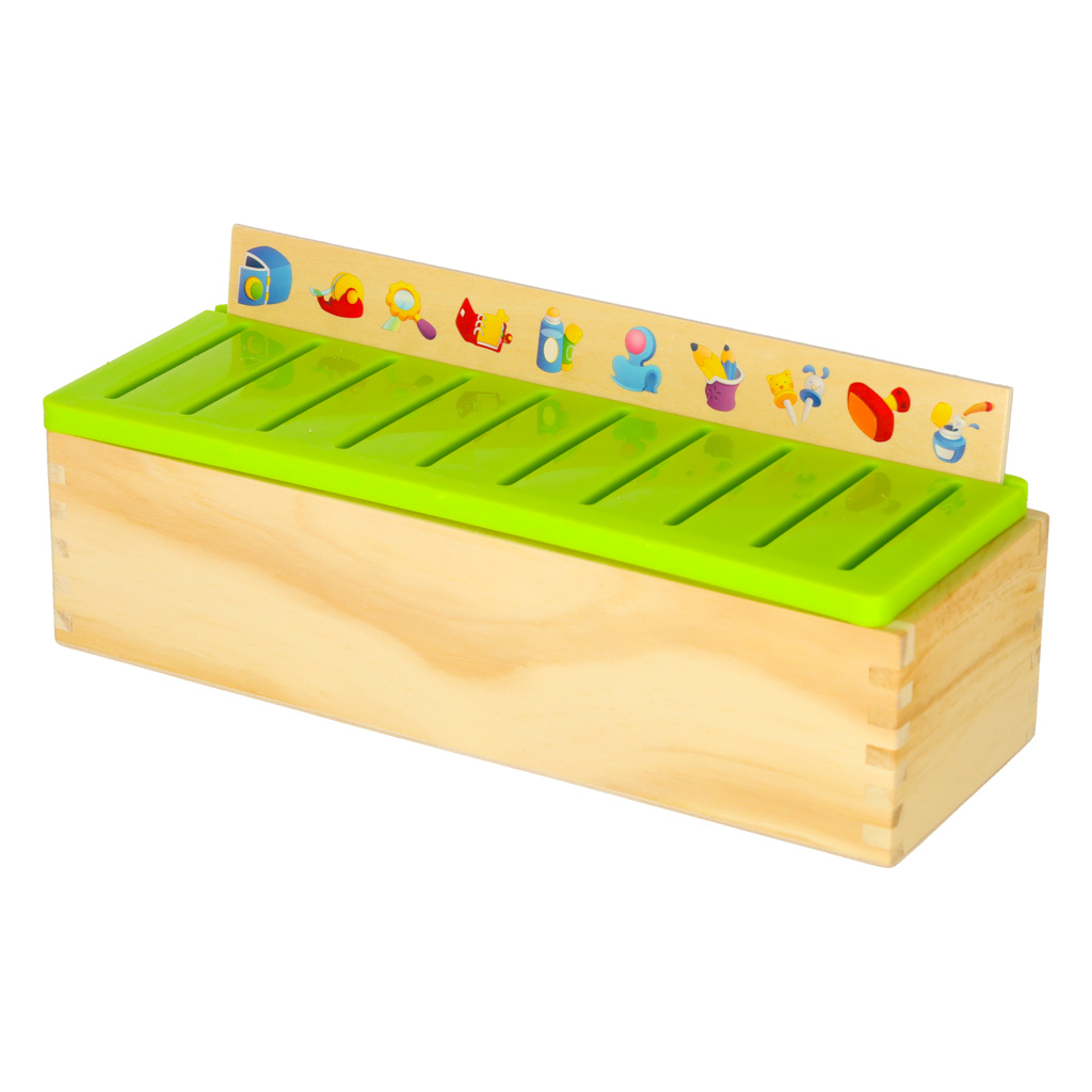 Sorter drewniany układanka logiczna dopasuj obrazki - obrazek 6