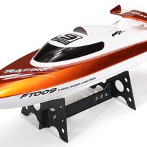 Łódź zdalnie sterowana na pilota RC FT009 pomarańczowa