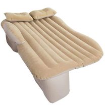 Materac łóżko do samochodu auta dmuchany + pompka beżowy