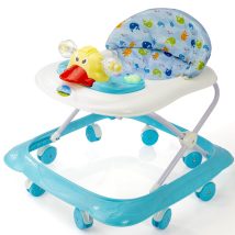 Chodzik dla dziecka jeździk kaczka niebieski