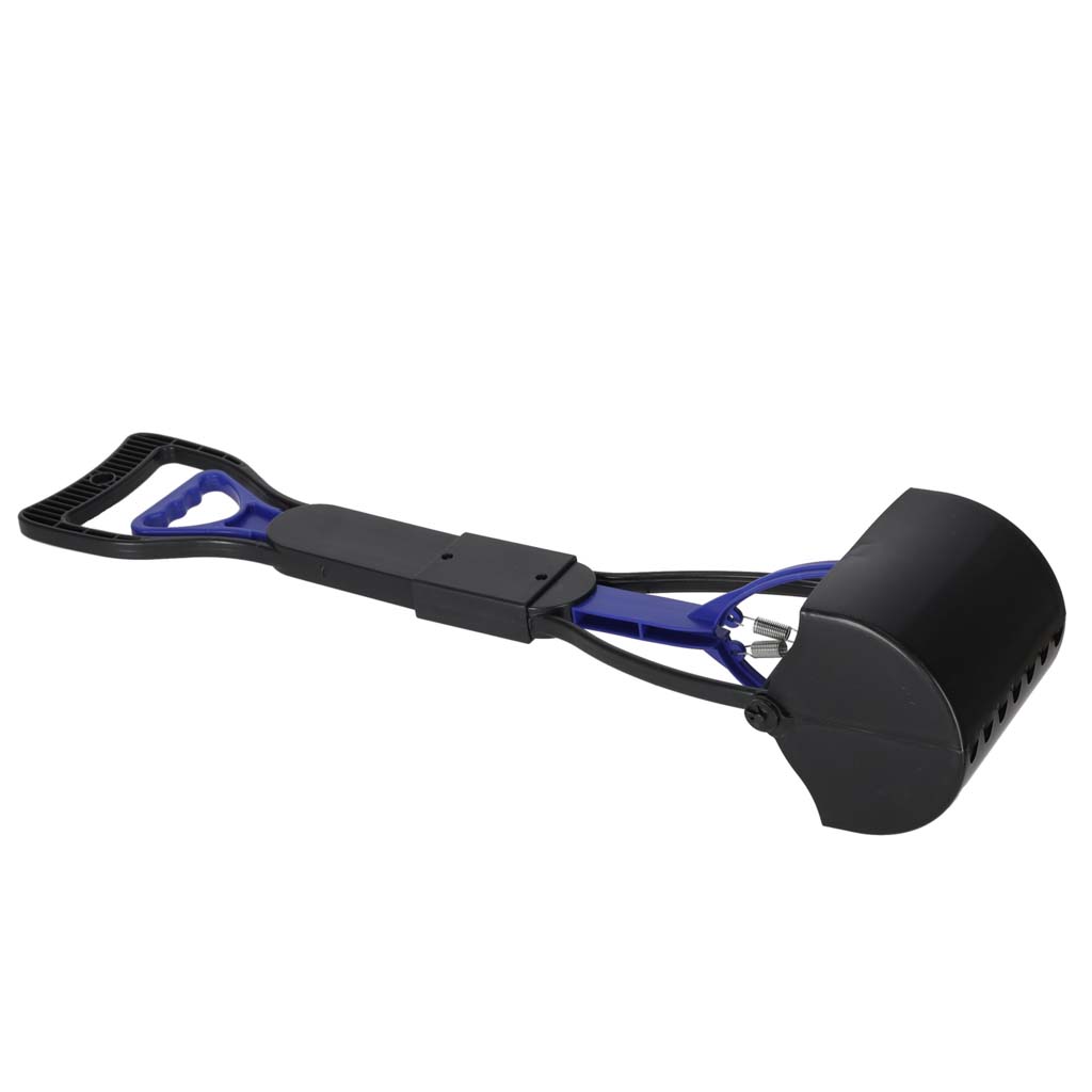 Łopatka do zbierania odchodów kupozbieracz niebieski - obrazek 3