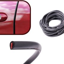 Osłona krawędzi drzwi samochodu uszczelka odbojnik profil zabezpieczenie do auta rantu 10m czarny